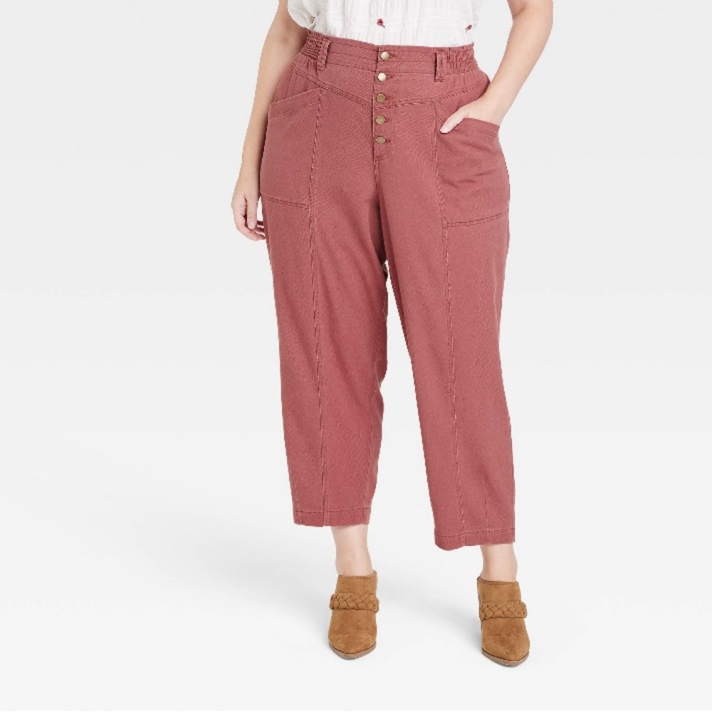 Knox Rose Mid-Rise Cargo Pants